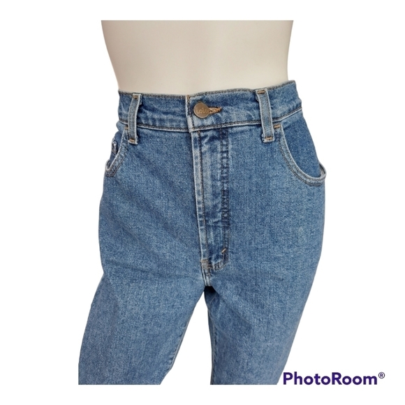 Vintage original LOIS blue jeans, high waist Mom jeans. Made in Canada, … - Picture 6 of 16